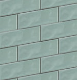 Jade 2x6 Beveled Brick Porcelain Mosaic Tile - TILE & MOSAIC DEPOT