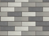 Silver Cloud 2x6 Beveled Brick Porcelain Mosaic Tile - TILE & MOSAIC DEPOT