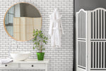 Snow White 2x6 Undulated Brick Porcelain Mosaic Tile - TILE & MOSAIC DEPOT