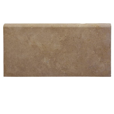 Noce Travertine 12x24 5cm Unfilled and Honed Pool Coping - TILE AND MOSAIC DEPOT