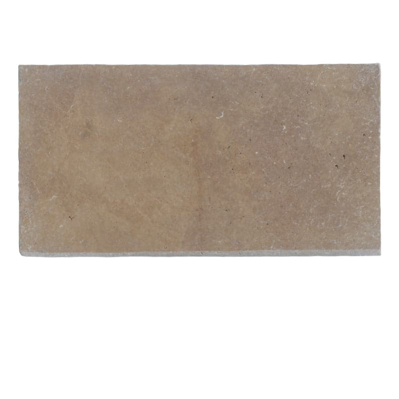 Noce Travertine 3cm 12x24 Tumbled Pool Coping - TILE & MOSAIC DEPOT
