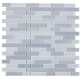 Bali Subway 11.75 x 11.75 Glass Subway Tile.
