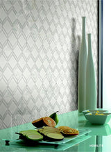 Derin White 10 x 13.25 Carrara Marble Mix With Glass Mosaic Tile.