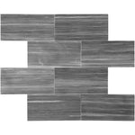 Bardiglio Scuro Marble 12x24 Honed Tile - TILE AND MOSAIC DEPOT