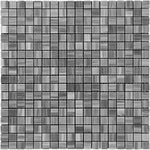 Bardiglio Scuro Marble 5/8x5/8 Polished Mosaic Tile - TILE AND MOSAIC DEPOT