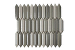 CC Mosaics +MIXED WHITE, TENDER GRAY & TAUPE 3D PICKET.