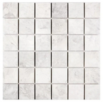 2x2 Bianco Congelato Dolomite Mosaic - tilestate