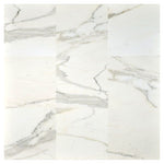 Calacatta Gold Marble 18x18 Honed Marble Tile - TILE AND MOSAIC DEPOT