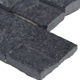 Coal Canyon 6x18 Stacked Stone Corner - TILE AND MOSAIC DEPOT