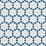 Coastal Dijon Geometro Glass Mosaic Collection.