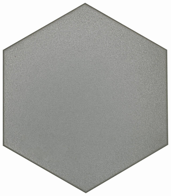 FLOW DARK GRAY 8X9 HEXAGON.