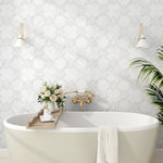 Dolomite White Marble Interlocking Honed Mosaic Tile - TILE & MOSAIC DEPOT