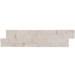 White Pearl Limestone 6x24 Stacked Stone Ledger Panel - TILE & MOSAIC DEPOT