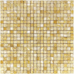 Honey Onyx 1x1 Polished Mosaic Tile - TILE AND MOSAIC DEPOT
