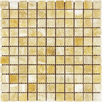 Honey Onyx 1x1 Polished Mosaic Tile - TILE AND MOSAIC DEPOT