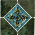 Joya Verde 6" Deco Pool Tile Series - TILE & MOSAIC DEPOT