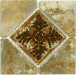 Joya Gold 6" Deco Pool Tile Series - TILE & MOSAIC DEPOT