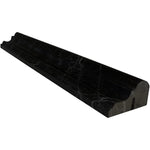Nero Marquina Marble Polished Crown Molding - TILE AND MOSAIC DEPOT