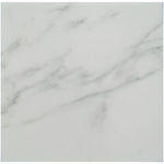 Asian Statuary (Oriental White) Marble 18x18 Polished Tile - TILE & MOSAIC DEPOT