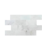 Asian Statuary (Oriental White) Marble 6x12 Honed Tile - TILE AND MOSAIC DEPOT