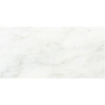 Asian Statuary (Oriental White) Marble 12x24 Polished Tile - TILE & MOSAIC DEPOT