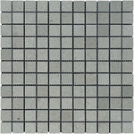 Spanish Grey Marble 1x1 Polished Mosaic Tile.