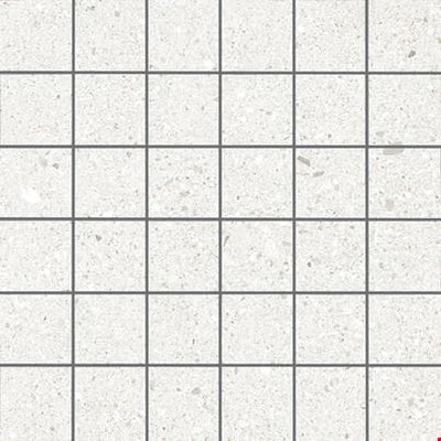 Sintesi Frammenti Bianco 2x2 Square Porcelain Mosaic Tile - TILE & MOSAIC DEPOT