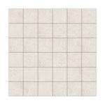 Supergres H24 Ivory 2x2 Square Ceramic Mosaic Tile - TILE & MOSAIC DEPOT