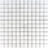 Thassos White Marble 2x2 Honed Mosaic Tile - TILE AND MOSAIC DEPOT