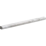 Tundra Gray Marble 3/4x12 Honed Pencil Liner - TILE AND MOSAIC DEPOT