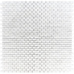 Thassos White Marble 5/8 x 1 1/4 Polished Mini Brick Mosaic Tile - TILE & MOSAIC DEPOT