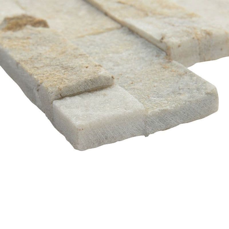 Arctic Gold 6x24 Stacked Stone Ledger Panel - TILE & MOSAIC DEPOT