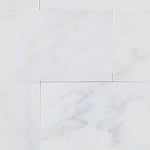 Asian Statuary (Oriental White) Marble 3x6 Polished Tile - TILE AND MOSAIC DEPOT