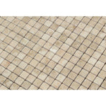 Cappuccino Marble 5/8x5/8 Polished Mosaic Tile - TILE AND MOSAIC DEPOT
