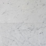 White Carrara Marble 12x24 Honed Tile - TILE AND MOSAIC DEPOT