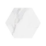 Carrara 9x10 Hexagon