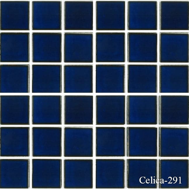 Cel Royal Blue 2 x 2 Pool Tile Series - TILE & MOSAIC DEPOT