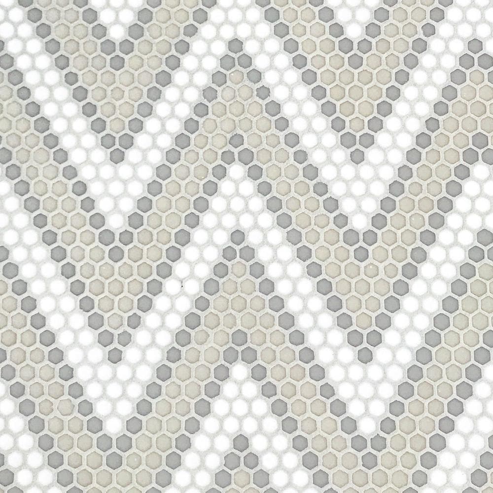 Country Amiens Geometro Glass Mosaic Collection.