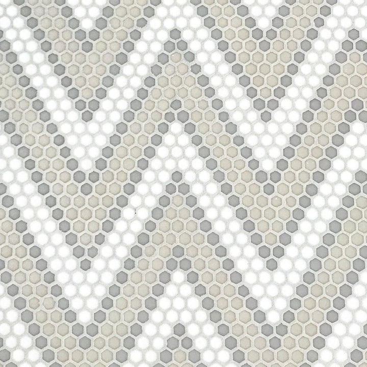 Country Amiens Geometro Glass Mosaic Collection.