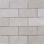 Crema Marfil Marble 2x4 Honed Mosaic Tile - TILE AND MOSAIC DEPOT