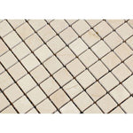 Crema Marfil Marble 1x1 Honed Mosaic Tile - TILE AND MOSAIC DEPOT