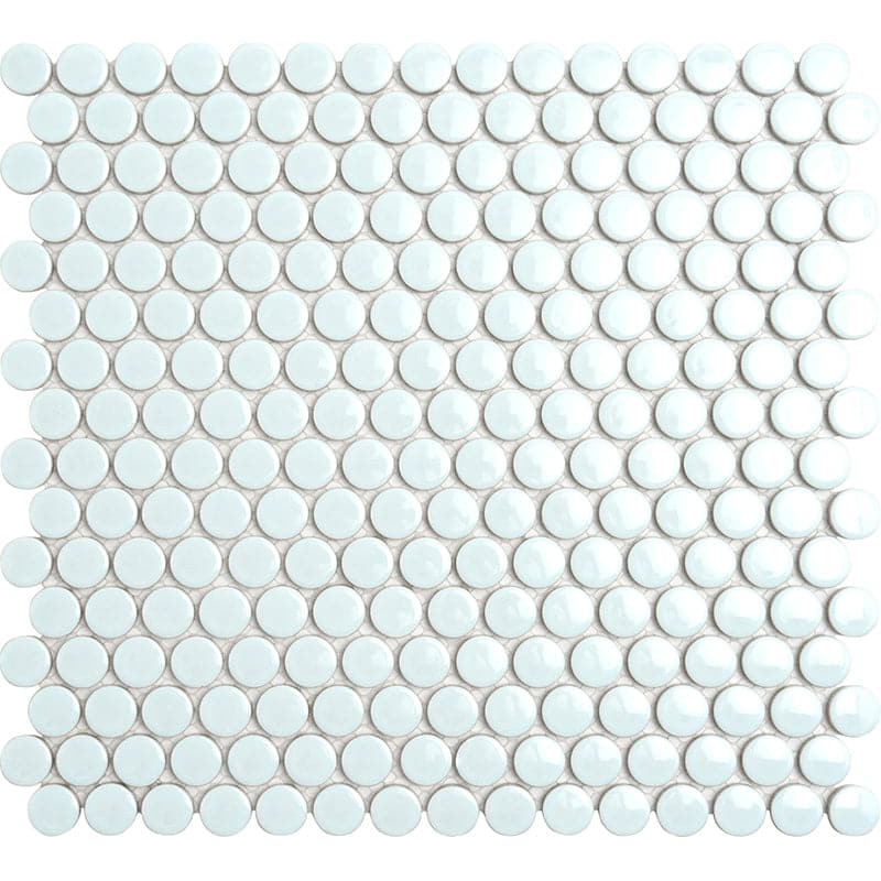 DAYLIGHT STARDUST PENNY ROUND MOSAIC TILE - TILE & MOSAIC DEPOT