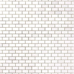 Bianco Dolomite Marble 1x2 Polished Brick Mosaic Tile - TILE & MOSAIC DEPOT