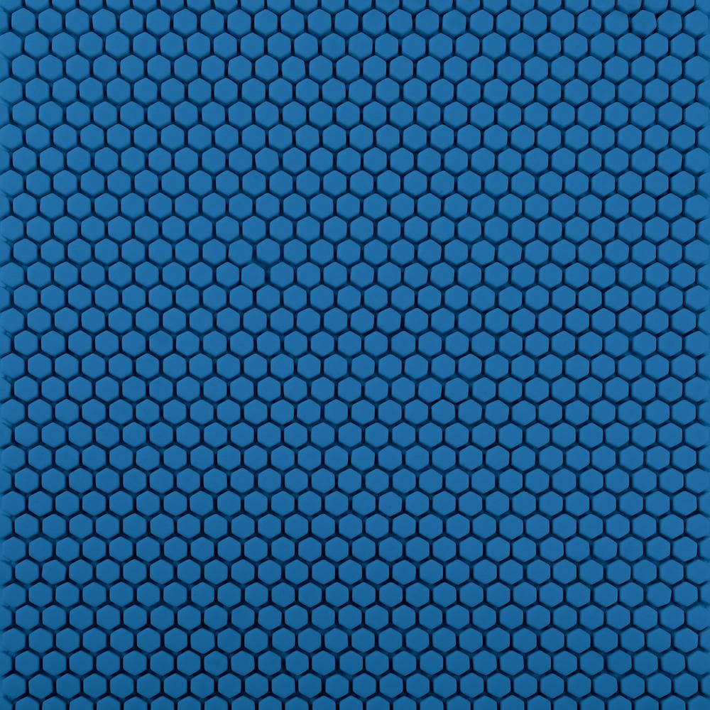 Dusk Solid Geometro Glass Mosaic Collection.