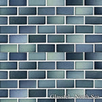 Glasstel North Sea 1 x 2 Pool Tile Series - TILE & MOSAIC DEPOT