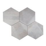 Grey 14x16 Hexagon