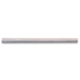 Haisa Light (White Oak) Marble 3/4x12 Polished Pencil Liner - TILE AND MOSAIC DEPOT