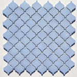 light Blue Lantern Porcelain Mosaic Tile