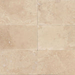 Ivory Travertine 12x24 Filled and Honed Tile - TILE & MOSAIC DEPOT