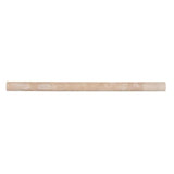 Ivory Travertine 3/4x12 Pencil Liner - TILE AND MOSAIC DEPOT